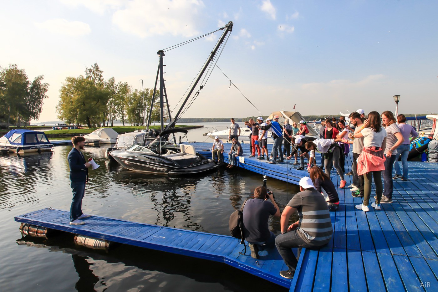 Инструктаж ведущего перед забросом магнитов