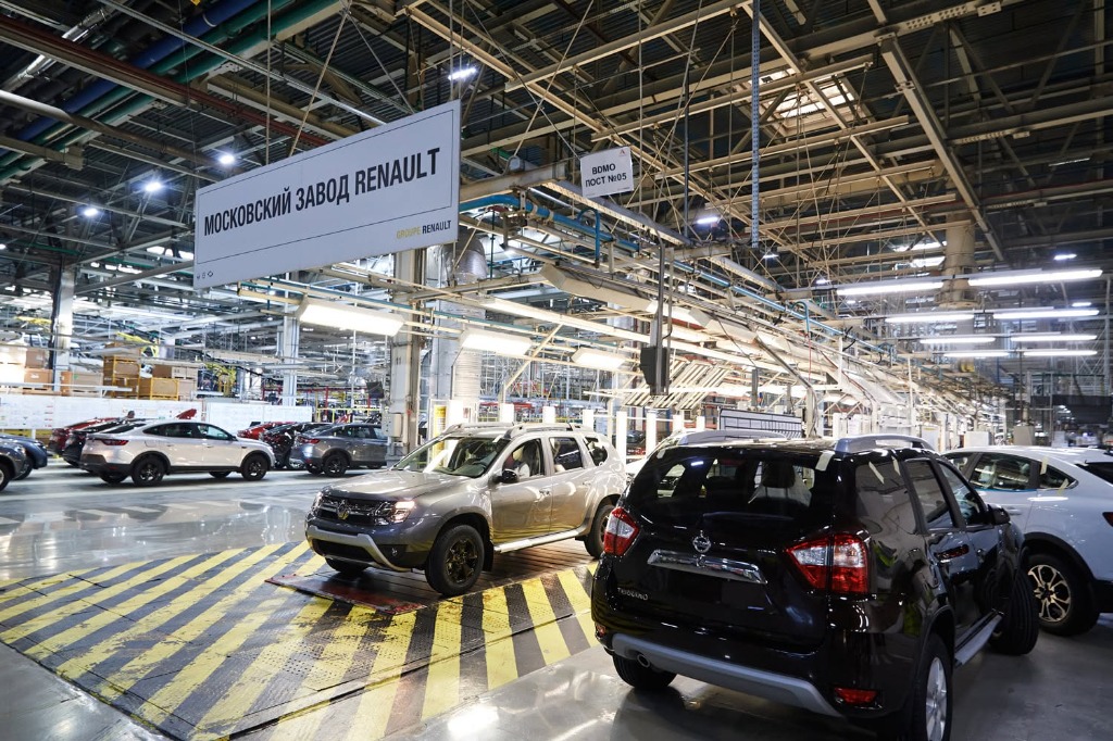 Московский завод Renault — сборочный цех